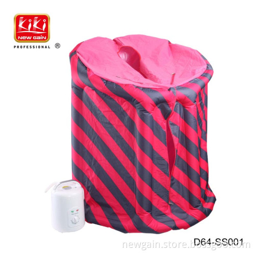 Portable steam sauna tent